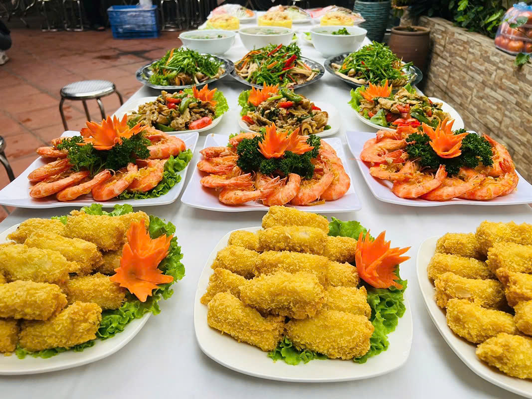 nấu tiệc buffet ở hà đông 0985151080