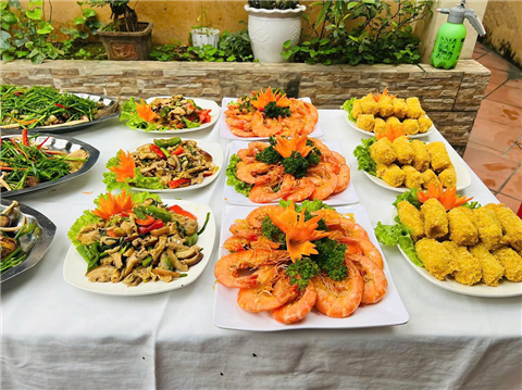Ảnh dịch vụ nấu cỗ 20/10 ở nam từ liêm 0985151080