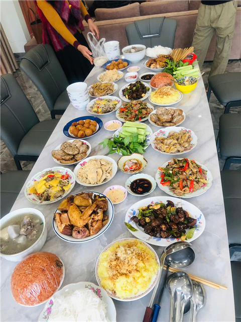 Ảnh dịch vụ nấu cỗ noel ở hà đông 0985151080