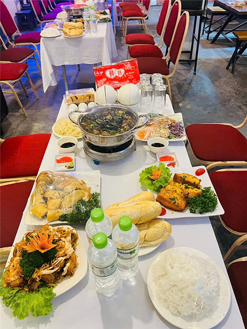 Ảnh nấu tiệc buffet ở thanh xuân 0985151080