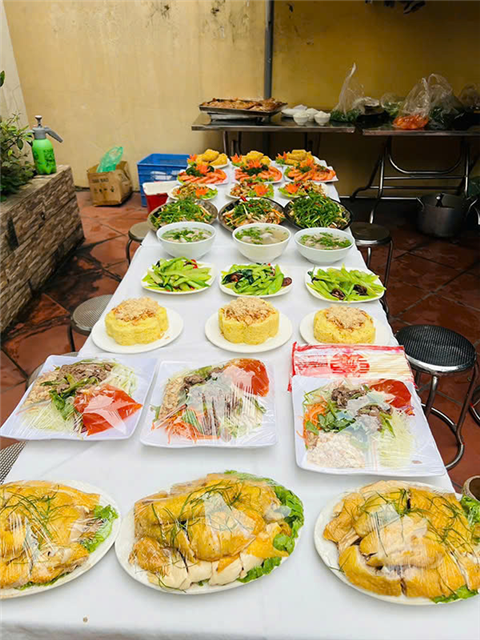 Ảnh dịch vụ nấu cỗ ngỗng ở Đống Đa 0985151080